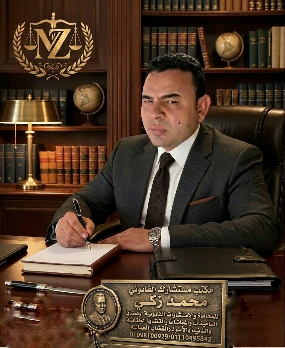 مستشارك القانوني محمد زكي